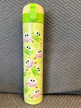Sanrio 2015 Kero Kero Keroppi Stainless Water Bottle Mug 400ml Collectible Item